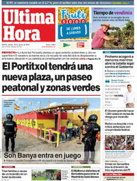 Portada Última Hora 2025-08-30