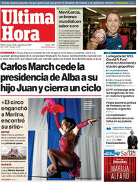 Portada Última Hora 2025-09-30