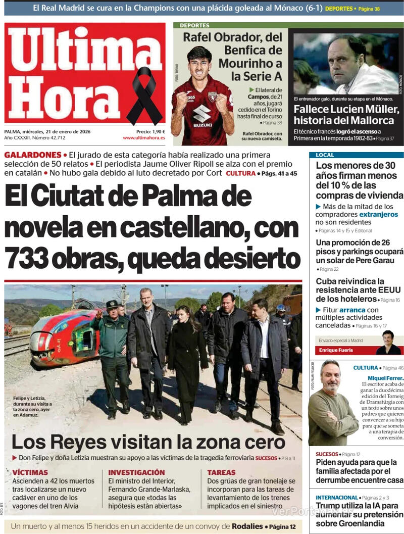 Portada Canarias 7 2026-01-21