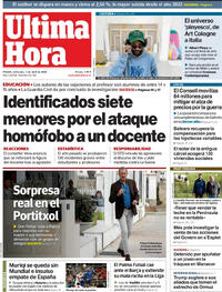 Portada Última Hora 2026-04-01