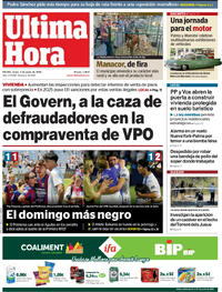 Portada Última Hora 2026-06-01