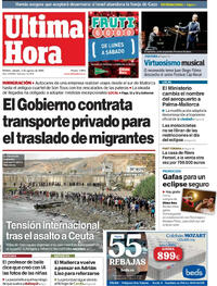 Portada Última Hora 2026-08-01