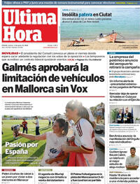 Portada Última Hora 2026-06-02