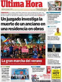 Portada Última Hora 2026-08-02