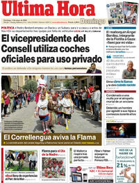 Portada Última Hora 2026-05-03