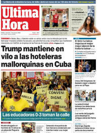 Portada Última Hora 2026-06-03