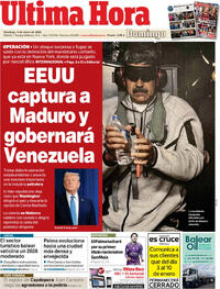 Portada Última Hora 2026-01-04