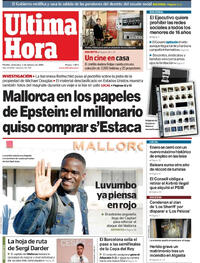 Portada Última Hora 2026-02-04