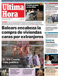 Portada Última Hora 2026-04-04