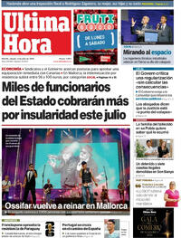 Portada Última Hora 2026-07-04