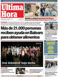 Portada Última Hora 2026-01-07