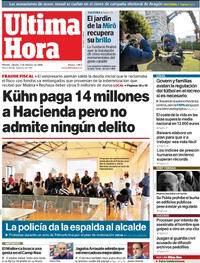 Portada Última Hora 2026-02-07