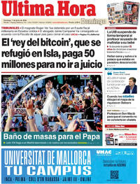 Portada Última Hora 2026-06-07