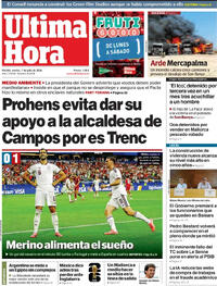 Portada Última Hora 2026-07-07