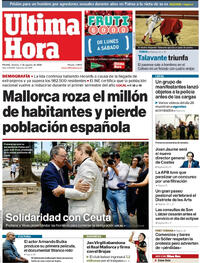 Portada Última Hora 2026-08-07