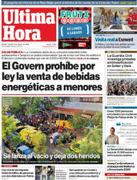 Portada Última Hora 2026-08-08