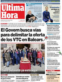 Portada Última Hora 2026-01-09