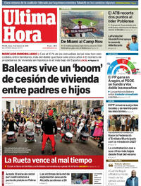 Portada Última Hora 2026-02-09