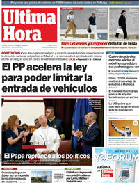 Portada Última Hora 2026-06-09