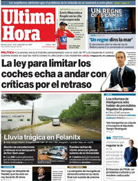 Portada Última Hora 2026-09-10