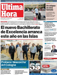 Portada Última Hora 2026-04-11