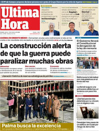 Portada Última Hora 2026-03-12