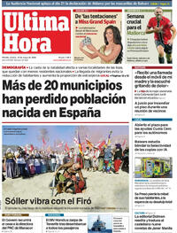 Portada Última Hora 2026-05-12