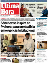 Portada Última Hora 2026-01-13