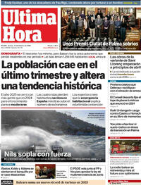 Portada Última Hora 2026-02-13