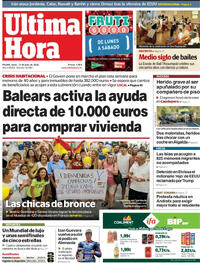 Portada Última Hora 2026-07-13