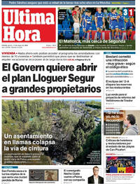 Portada Última Hora 2026-05-14