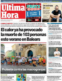 Portada Última Hora 2026-07-14