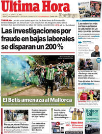 Portada Última Hora 2026-02-15