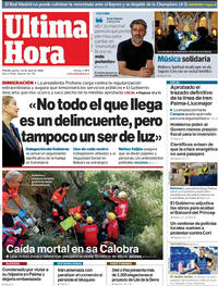 Portada Última Hora 2026-04-16