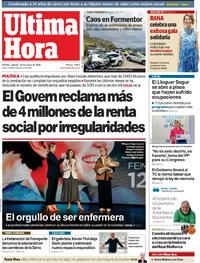 Portada Última Hora 2026-05-16
