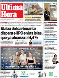 Portada Última Hora 2026-09-16