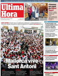 Portada Última Hora 2026-01-17