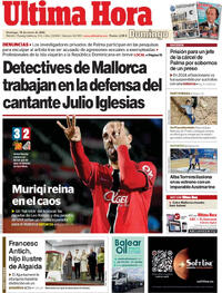 Portada Última Hora 2026-01-18