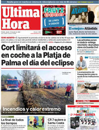 Portada Última Hora 2026-07-18