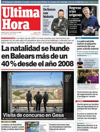 Portada Última Hora 2026-02-19