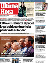 Portada Última Hora 2026-05-19