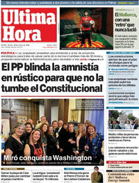 Portada Última Hora 2026-03-20