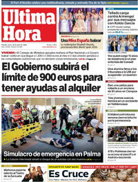 Portada Última Hora 2026-04-20