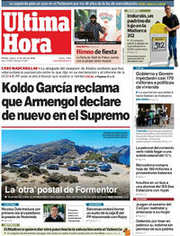 Portada Última Hora 2026-04-21