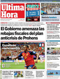 Portada Última Hora 2026-06-22