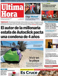Portada Última Hora 2026-04-23