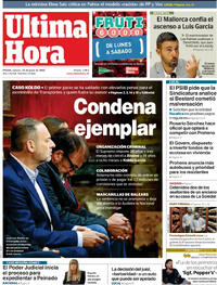 Portada Última Hora 2026-06-23