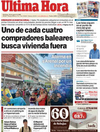Portada Última Hora 2026-08-23