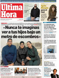 Portada Última Hora 2026-01-24