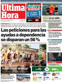 Portada Última Hora 2026-08-24